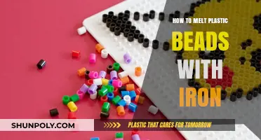 Melting Plastic Beads: Iron Artistry