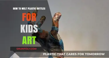 Creative Kids Art: Safely Melting Plastic Bottles for Fun Projects