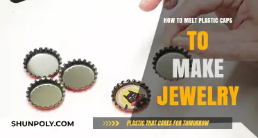 Creative Recycling: Melting Plastic Caps for Unique DIY Jewelry