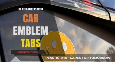 Melting Plastic Car Emblem Tabs: A Step-by-Step Guide