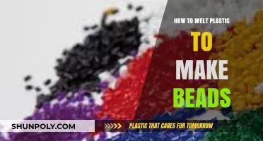 Creative Crafting: Melting Plastic to Create Unique DIY Beads