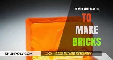 Eco-Friendly Brick Making: Melting Plastic for Sustainable Construction Solutions