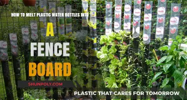 DIY Plastic Bottle Fence: Melting and Molding Eco-Friendly Boards