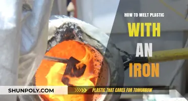 Melting Plastic Safely: Iron Heat Control