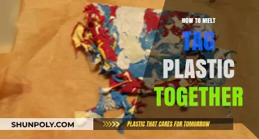 Merging Plastics: Melting Tags Together for Creative Crafts