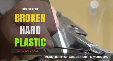 Fixing Hard Plastic: A Guide to Mending Breaks