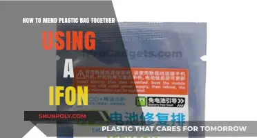 Quick iPhone Hack: Mending Plastic Bags Effortlessly with Your Device