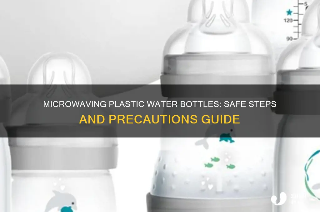 how to microwave a plastic water bottle