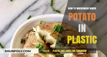 Microwaving Baked Potatoes: Plastic Wrap vs. No Wrap