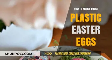 Creative Ways to Mod Podge Plastic Easter Eggs