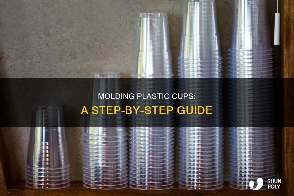 how to mold plastic into a cup