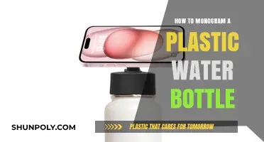 Personalize Your Drinkware: Easy Steps to Monogram a Plastic Water Bottle