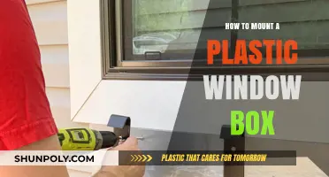 Mounting Plastic Window Boxes: A Step-by-Step Guide