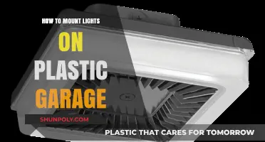Mounting Lights on Plastic Garages: A Step-by-Step Guide