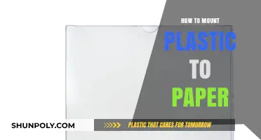 Attaching Plastics to Paper: Best Adhesive Methods