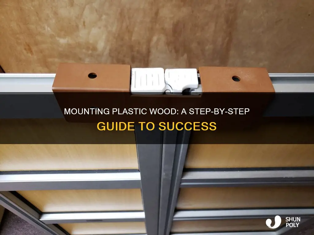 how to mount plastic wood to wall
