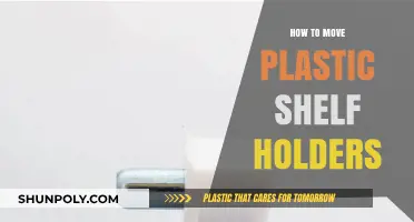 Relocating Plastic Shelf Holders: A Simple Guide