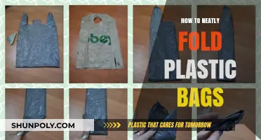 Master the Art of Neatly Folding Plastic Bags for Easy Storage