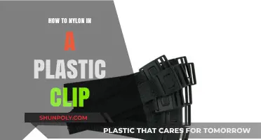 Securing Nylon: Plastic Clips for the Win