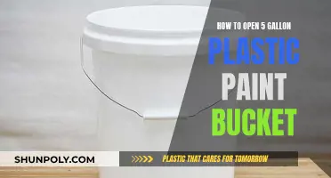 Unlocking Paint Buckets: 5-Gallon Plastic Pails Made Easy