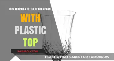 Effortless Champagne Opening: Mastering the Plastic Top Technique
