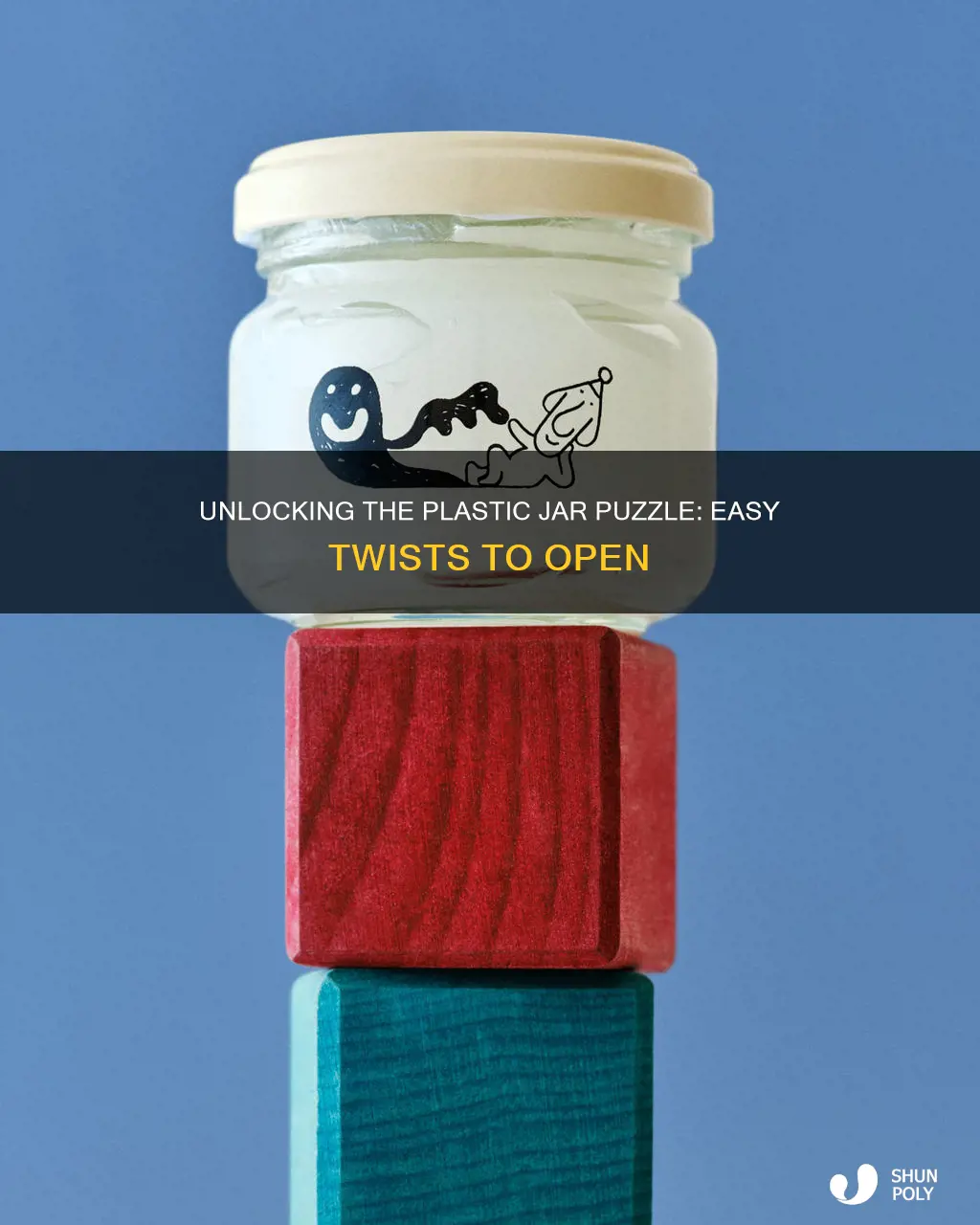 how to open a plastic jar lid