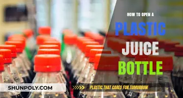 Simple Steps to Easily Open a Plastic Juice Bottle