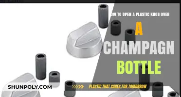 Effortlessly Open Champagne: Mastering the Plastic Knob Technique