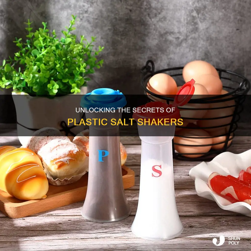 how to open a plastic salt shaker