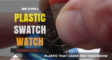 Unlocking the Secrets of a Swatch: Opening a Plastic Swatch Watch