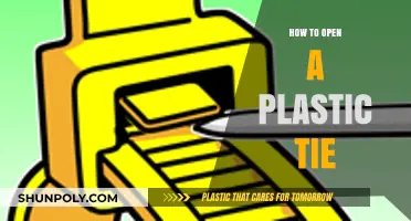 Unlocking Plastic Ties: A Simple Guide