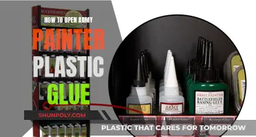 Opening Army Painter Glue: Twist and Pull Method