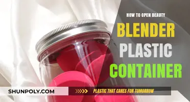 Unlocking Beauty Blender Secrets: Opening the Plastic Container