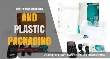 Easy Opening: Cardboard and Plastic Packaging