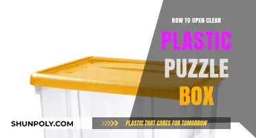 Unlocking the Mystery: A Guide to Opening Clear Plastic Puzzle Boxes