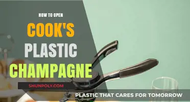Easy Guide: Opening Cook's Plastic Champagne