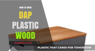Opening DAP Plastic Wood: A Step-by-Step Guide
