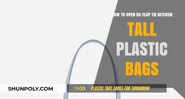 Effortlessly Open DG Flap Tie Kitchen Tall Plastic Bags: A Quick Guide