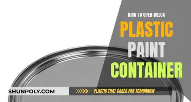 Unlocking Dulux Paint: Opening Plastic Containers Easily