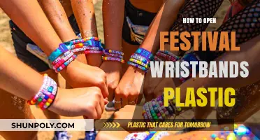 Unlocking Festival Fun: Opening Plastic Wristbands