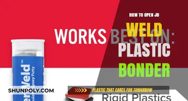 The Ultimate Guide to Opening JB Weld Plastic Bonder