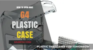 Opening a Mac G4: Plastic Case Guide