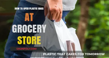 Mastering the Art of Opening Plastic Bags at the Grocery Store