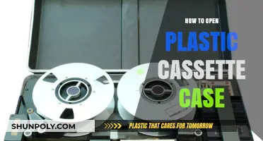 Unlocking Cassettes: Opening Plastic Cases Easily