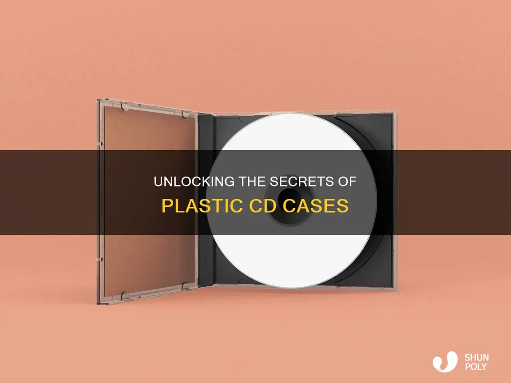 how to open plastic cd case