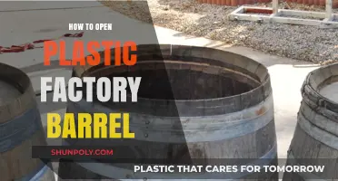 Unlocking Secrets: Opening Plastic Factory Barrels