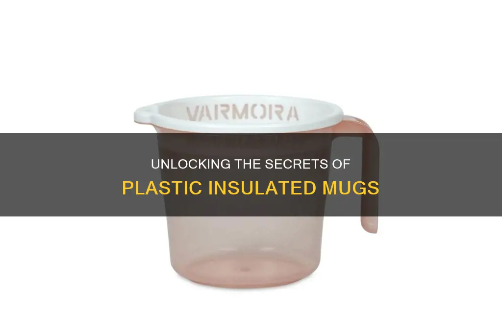 how to open plastic insulated mug