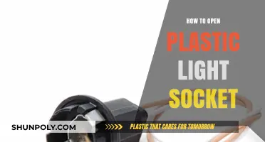 Opening a Plastic Light Socket: Easy Steps to Success