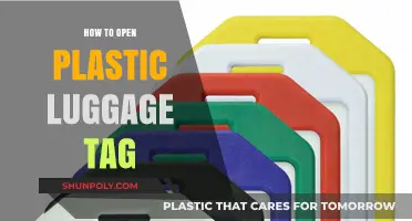 Unlocking Plastic Luggage Tags: Easy Methods to Try