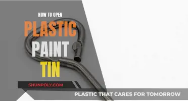 Unlocking the Paint: Opening Plastic Paint Tins Easily